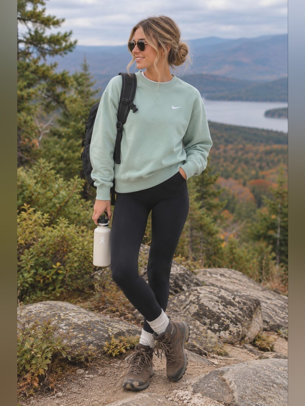 Nike Mint Green Crewneck Sweatshirt